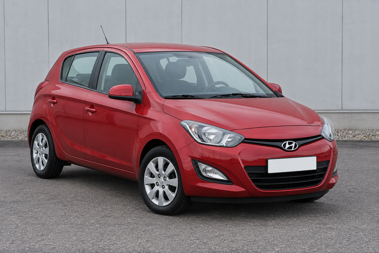 Hyundai i20 i rød
